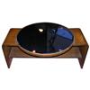 Image 1 : Art Deco Cobalt Blue Coffee Cocktail Table #1556937