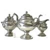 Image 1 : 1840 Bailey & Kitchen Silver Tea Set #1556972