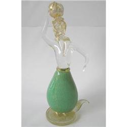 Murano Venetian Female Glass Figurine #1557007