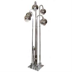 Mid-Century Chrome Eyeball Floor Lamp #1557045