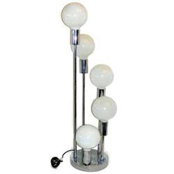 Mid-Century Modern Chrome Floor Lamp #1557050