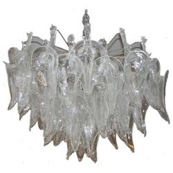 Mid-Century Camer Murano Glass Chandelier #1557056