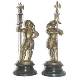 Pair Antique Spanish Cavalier Figurines #1557067