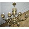 Image 1 : Classical 10-Arm Bronze / Brass Chandelier #1557082