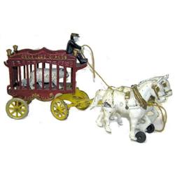 Kenton Overland Circus Cast Iron Pull Toy #1557089