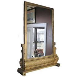 Chinese Chinoiserie Giltwood Dressing Mirror #1557095