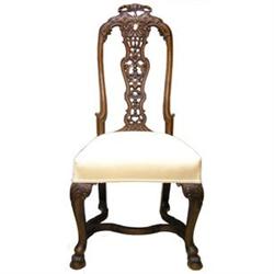 Set 4 Portuguese Queen Anne Side Chairs #1557215