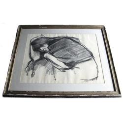 RICHARD SEGALMAN Charcoal Drawing #1557227