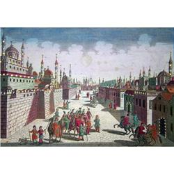 Constantinople Vue D' Optique Engraving #1557230