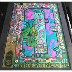 '72 HUNDERTWASSER Olympic Silkscreen #1557231