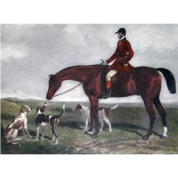 W&H Barraud Horse Hunting Engraving #1557307