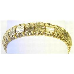 Vintage 14K Yellow Gold Bracelet  #1557404