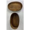Image 2 : Antique Blue Painted Primitive Pantry Box Jointed