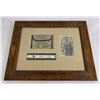 Image 1 : Butte Montana Framed Fly License Wallet & Photo