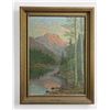 Image 1 : Painting of Utah 1930's Oil on Board