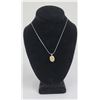 Image 1 : Rutilated Quartz Sterling Silver Necklace