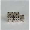 Image 2 : Set of 5 Sterling Silver Dice Taxco Mexico