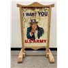 Image 1 : Original WW2 I Want You for the U.S. Army Sign