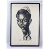 Image 1 : Aldo Scabbia African American Woman Drawing
