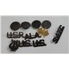 Image 1 : Lot of WW1 Assorted US Army Insignia