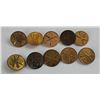 Image 1 : Lot of 10 Post WW1 Gilt Collar Discs