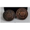 Image 1 : WW1 Original US Marine Corps Collar Discs