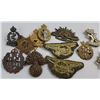Image 2 : Lot of British and Canadian Cap Badges