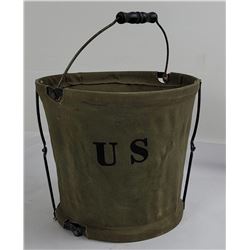 WW2 US Forest Service Collapsible Water Bucket