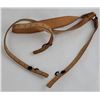 Image 1 : French Russet Leather Shoulder Straps
