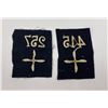 Image 2 : Pair of WW1 US Air Corps Flight Squadron Patches