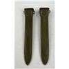Image 2 : Pair of WW2 10" M1 Garand Bayonet Scabbards