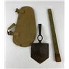 Image 2 : British Entrenching Tool WW2 Pick Shovel Handle