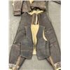 Image 3 : WW2 Leather Flight Suit Vest Trousers Type A3