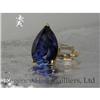 Image 1 : RHJ Special Rich Blue Synthetic Sapphire Ring #1504373