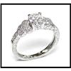 Image 1 : Platinum 1.16 Carat Oval Diamond Ring #1504757