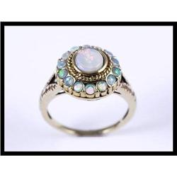 Darling 14K Yellow Gold Opal Ring #1504804