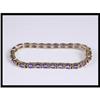 Image 1 : Outstanding 14K Yellow Gold Amethyst Link #1504832