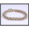 Image 1 : 14K Yellow Gold Fancy Link Bracelet #1504833