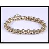 Image 1 : 14K Yellow Gold Fancy Link Bracelet #1504833