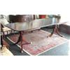 Image 1 : Mahogany 8 Foot Banquet Table-STUNNING! #1504901