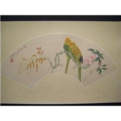 fine Chinese Fan Painting #1505194