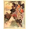 Original Bac Lithograph, La Flute De Pan c1900s#1505329