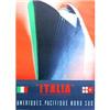 Image 1 : ITALIA Poster, Original by Patrone, 1948 #1505336