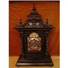 Image 1 : A German  "Giant" Dark Oak Table Clock #1505438