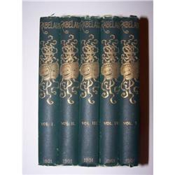 The Works of Francois Rabelais in 5 Volumes #1516921