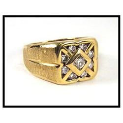 MANS FINE DIAMOND RING(price was $700) #1517028