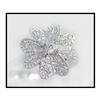 Image 1 : FLOWER RING WITH 102 DIAMONDS(was$650) #1517030