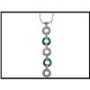 Image 1 : PRECIOUS JADE AND DIAMOND PENDANT (was $600) #1517056