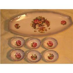 Germany celery/ salt cellars  luster/floral #1517117