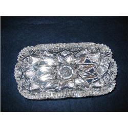 SIGNED HAWKS CUT CRYSTAL DISH #1517239